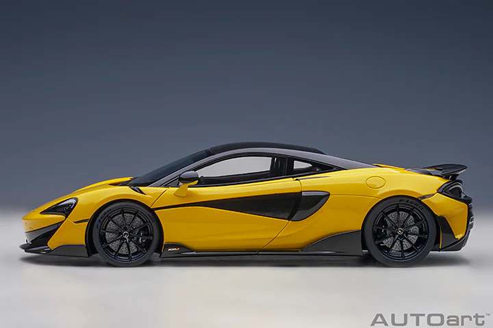 AUTOart Mclaren 600LT Coupe Sicilian Yellow 1:18 - Image 3