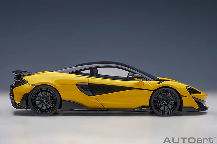 AUTOart Mclaren 600LT Coupe Sicilian Yellow 1:18 - Image 4