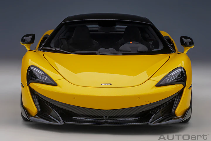 AUTOart Mclaren 600LT Coupe Sicilian Yellow 1:18 - Image 5