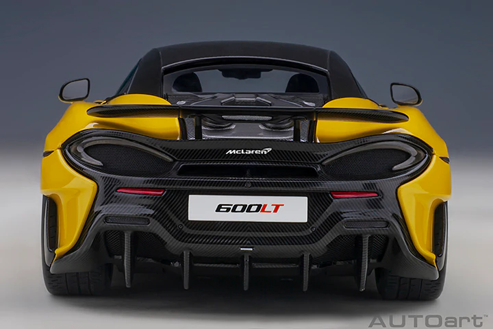 AUTOart Mclaren 600LT Coupe Sicilian Yellow 1:18 - Image 6