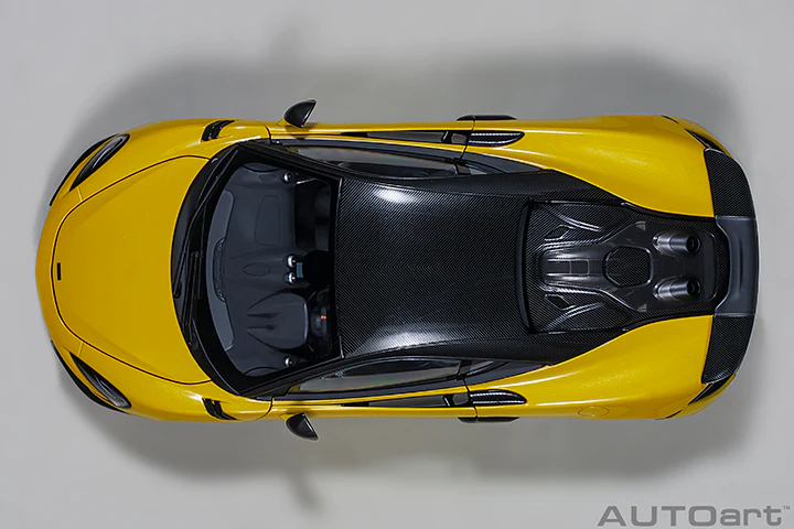 AUTOart Mclaren 600LT Coupe Sicilian Yellow 1:18 - Image 7