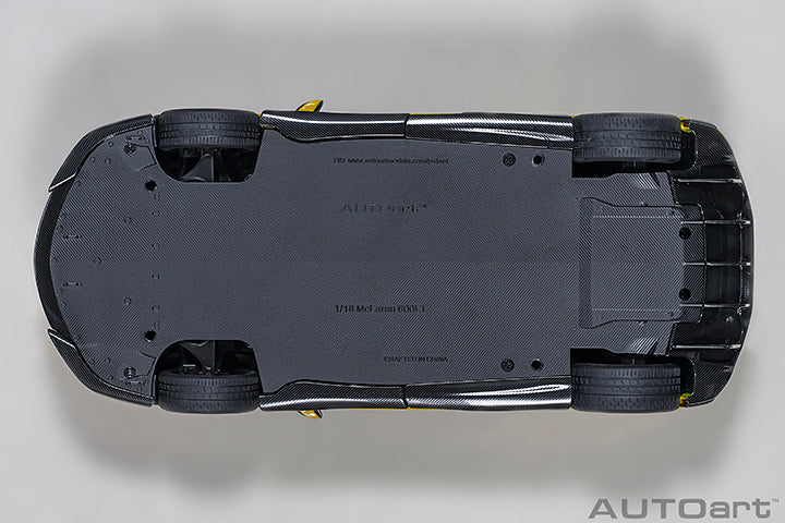 AUTOart Mclaren 600LT Coupe Sicilian Yellow 1:18 - Image 8