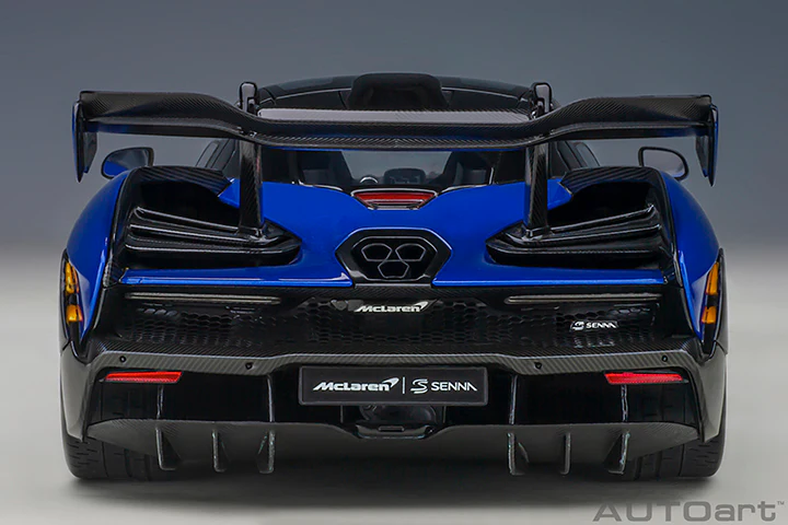 AUTOart Mclaren Senna Trophy Kyanos Blue 1:18 - Image 6