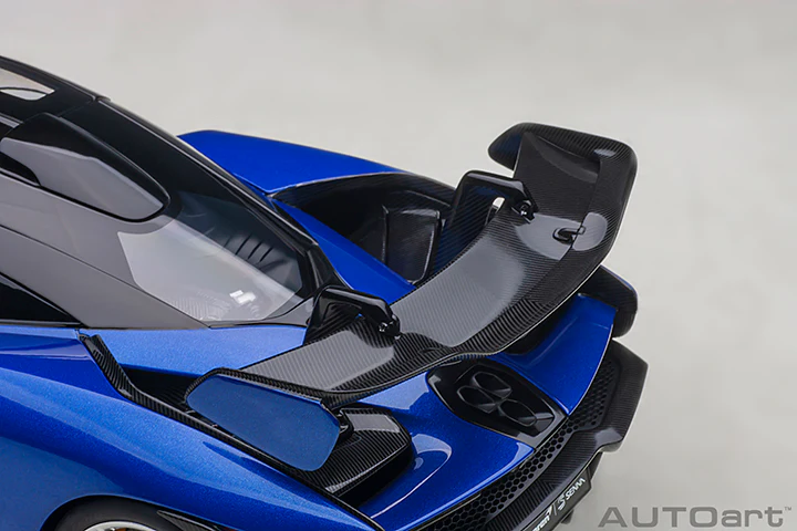 AUTOart Mclaren Senna Trophy Kyanos Blue 1:18 - Image 8