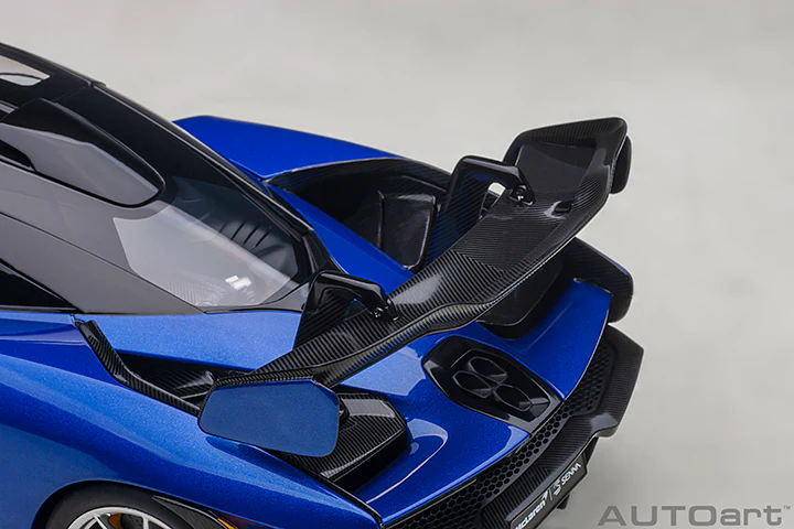 AUTOart Mclaren Senna Trophy Kyanos Blue 1:18 - Image 9