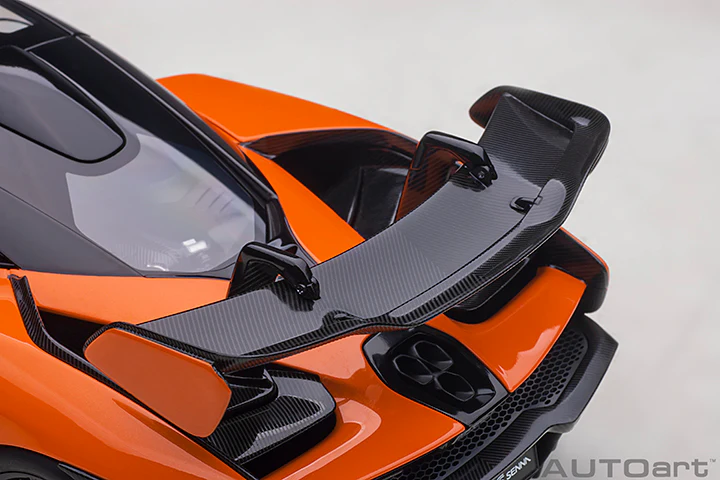 AUTOart Mclaren Senna Trophy Mira Orange 1:18 - Image 12