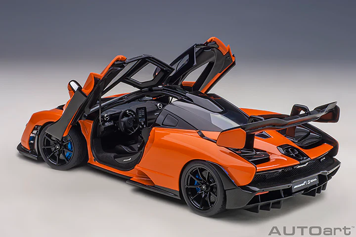 AUTOart Mclaren Senna Trophy Mira Orange 1:18 - Image 13