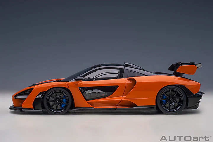 AUTOart Mclaren Senna Trophy Mira Orange 1:18 - Image 3
