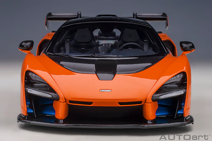 AUTOart Mclaren Senna Trophy Mira Orange 1:18 - Image 5