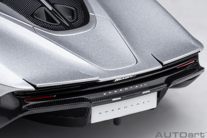 AUTOart Mclaren Speedtail Supernova Silver 1:18 - Image 15