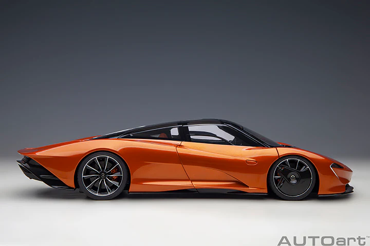 AUTOart Mclaren Speedtail Volcano Orange 1:18 - Image 4