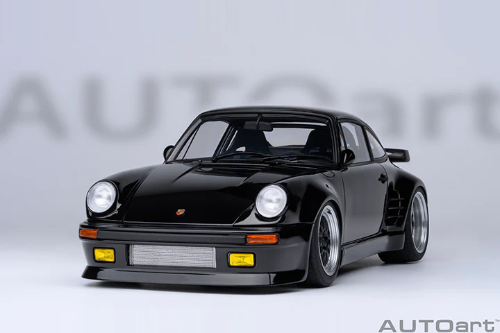 AUTOart Porsche 911 (930) Turbo 'Wangan Midnight" Blackbird Black 1:18 - Image 19
