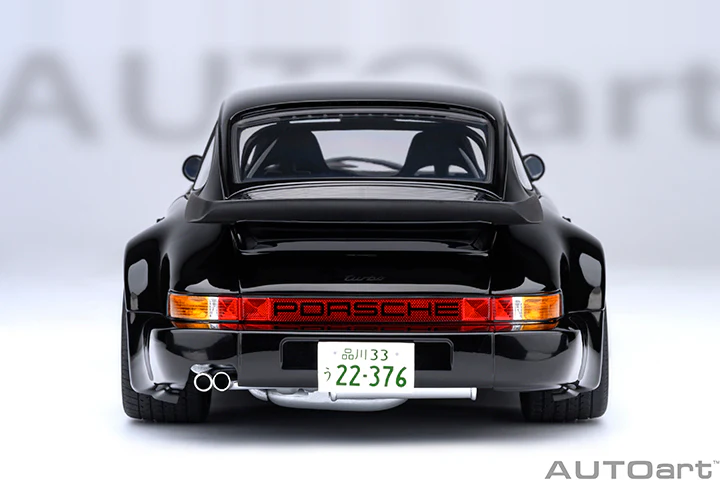 AUTOart Porsche 911 (930) Turbo 'Wangan Midnight" Blackbird Black 1:18 - Image 6