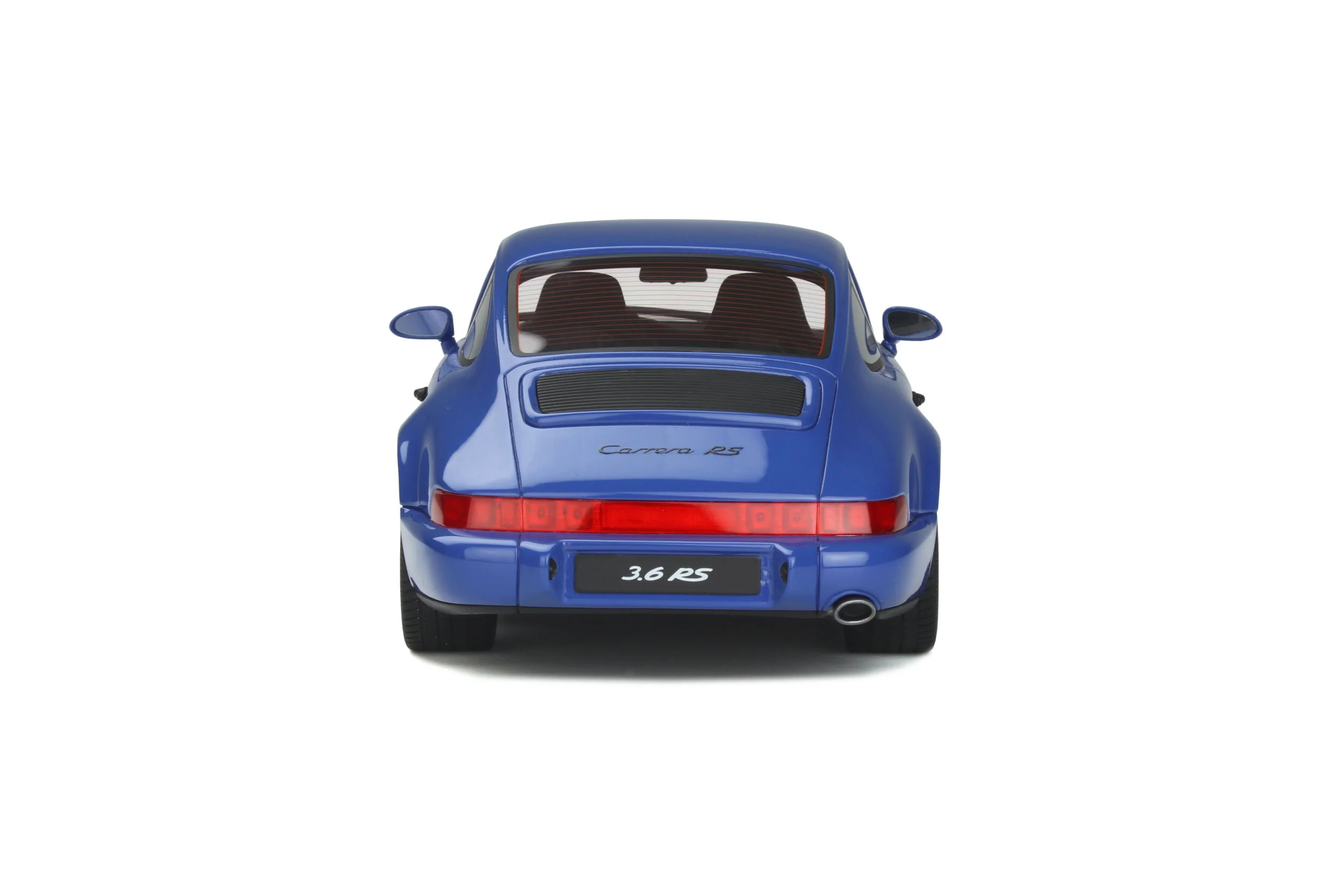 GT Spirit 1992 Porsche 911 (964) RS Coupe Maritime Blue 1:18 - Image 5