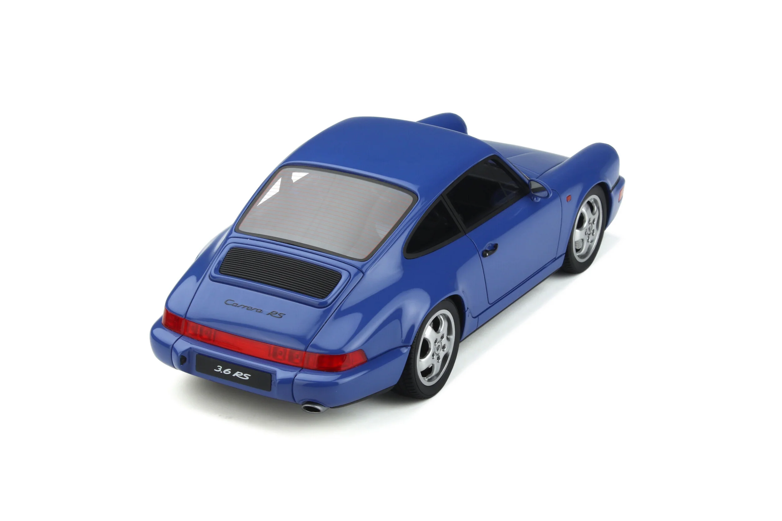 GT Spirit 1992 Porsche 911 (964) RS Coupe Maritime Blue 1:18 - Image 7