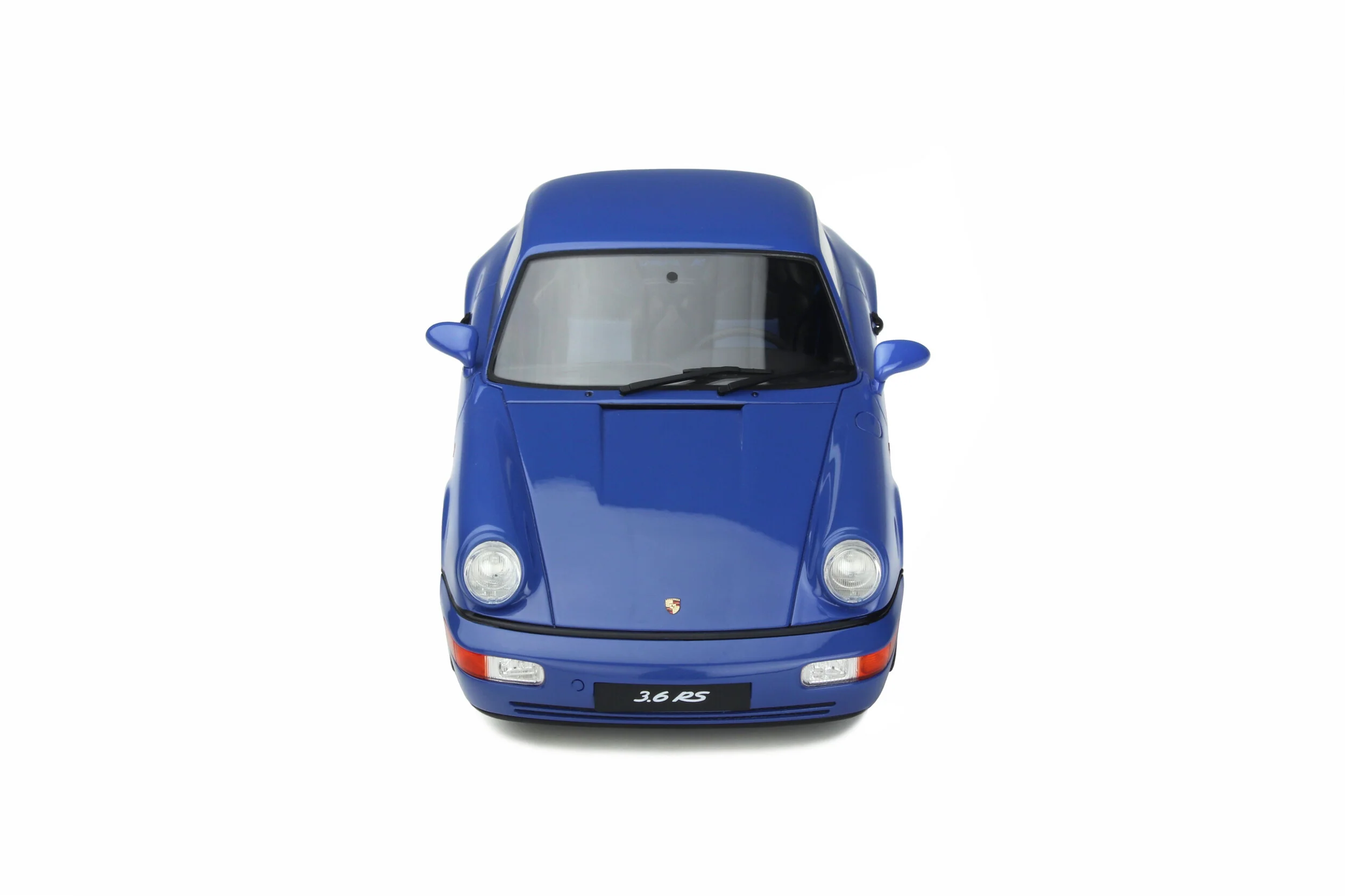 GT Spirit 1992 Porsche 911 (964) RS Coupe Maritime Blue 1:18 - Image 8