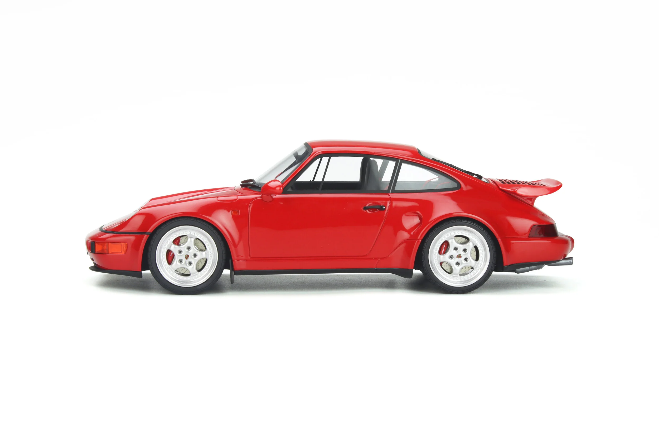 GT Spirit 1994 Porsche 911 (964) Turbo S Flachbau, Guards Red  1:18 - Image 3