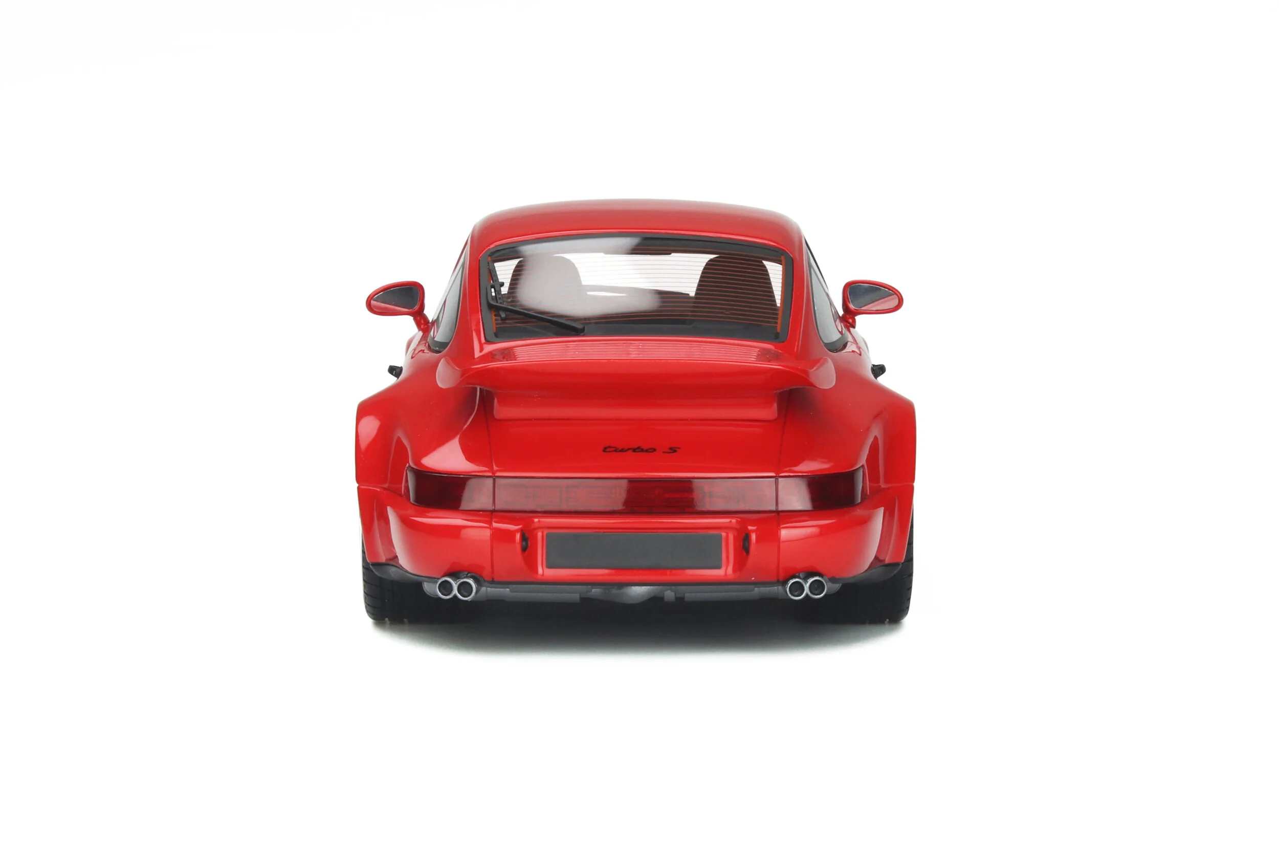 GT Spirit 1994 Porsche 911 (964) Turbo S Flachbau, Guards Red  1:18 - Image 5
