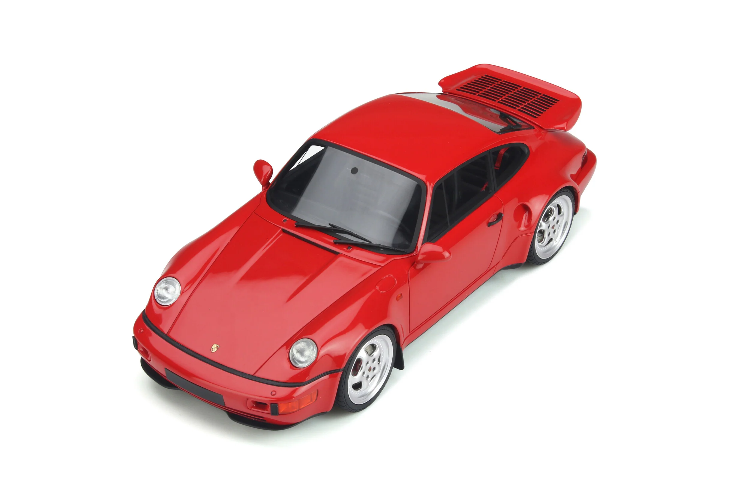GT Spirit 1994 Porsche 911 (964) Turbo S Flachbau, Guards Red  1:18 - Image 6