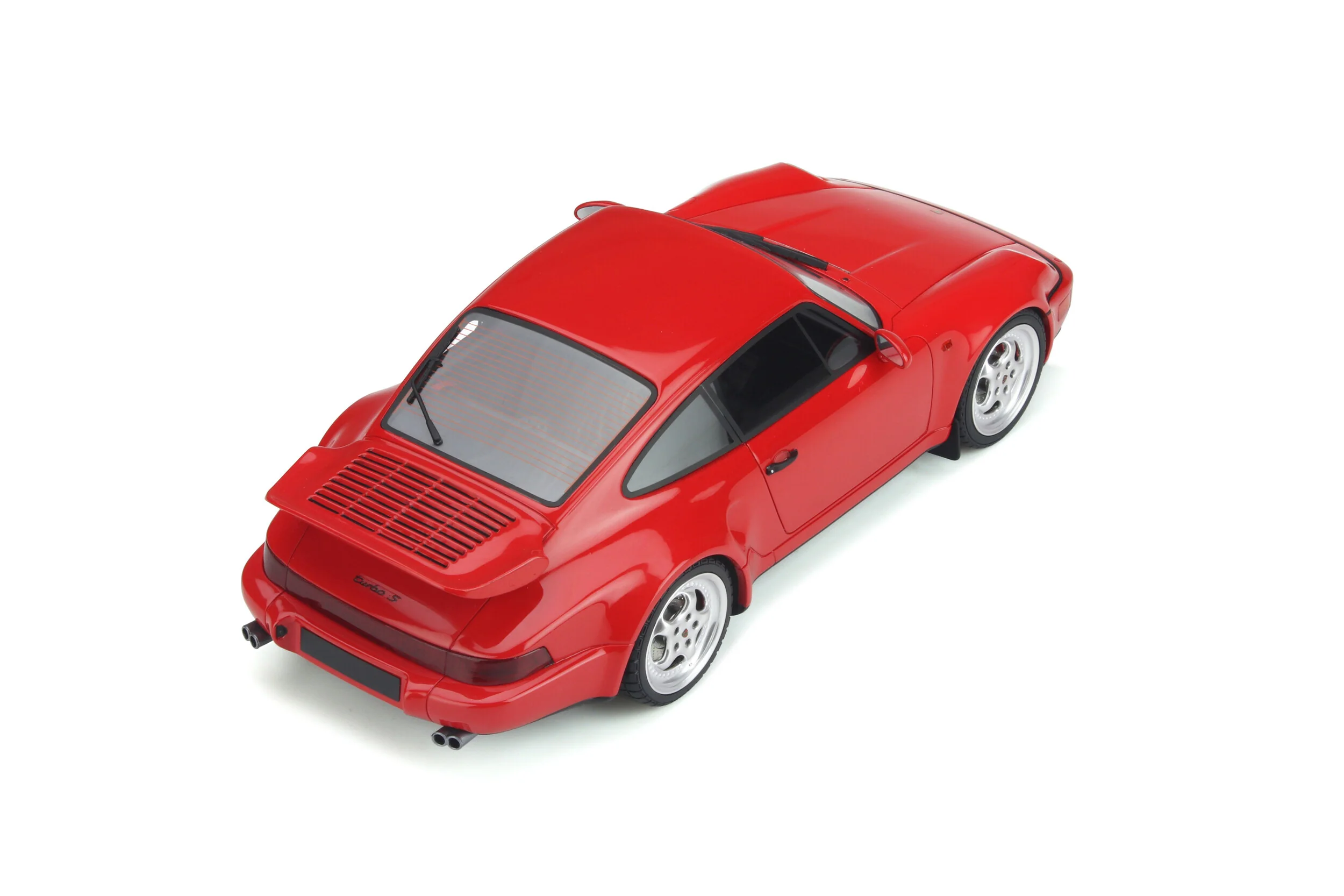 GT Spirit 1994 Porsche 911 (964) Turbo S Flachbau, Guards Red  1:18 - Image 7