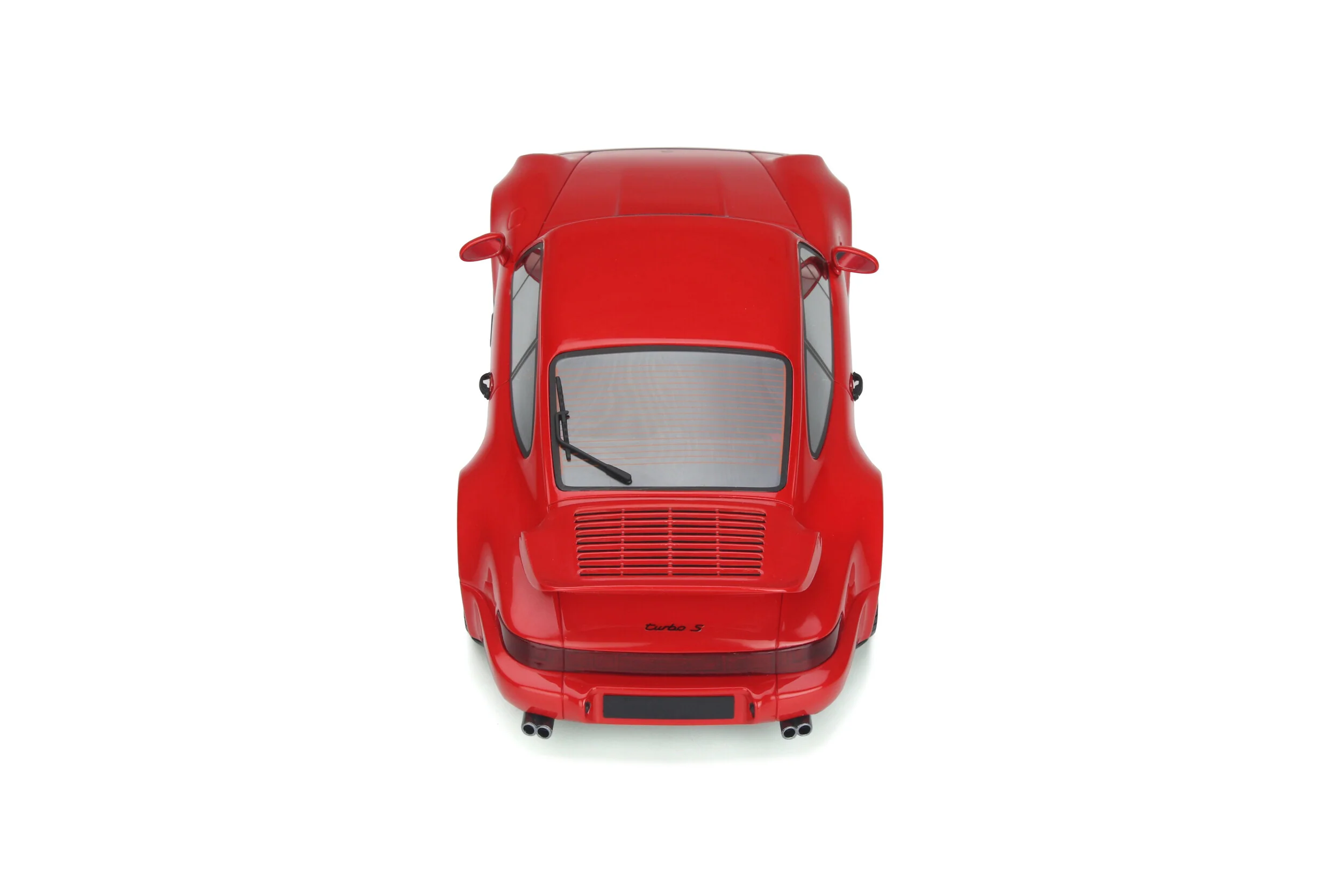 GT Spirit 1994 Porsche 911 (964) Turbo S Flachbau, Guards Red  1:18 - Image 9