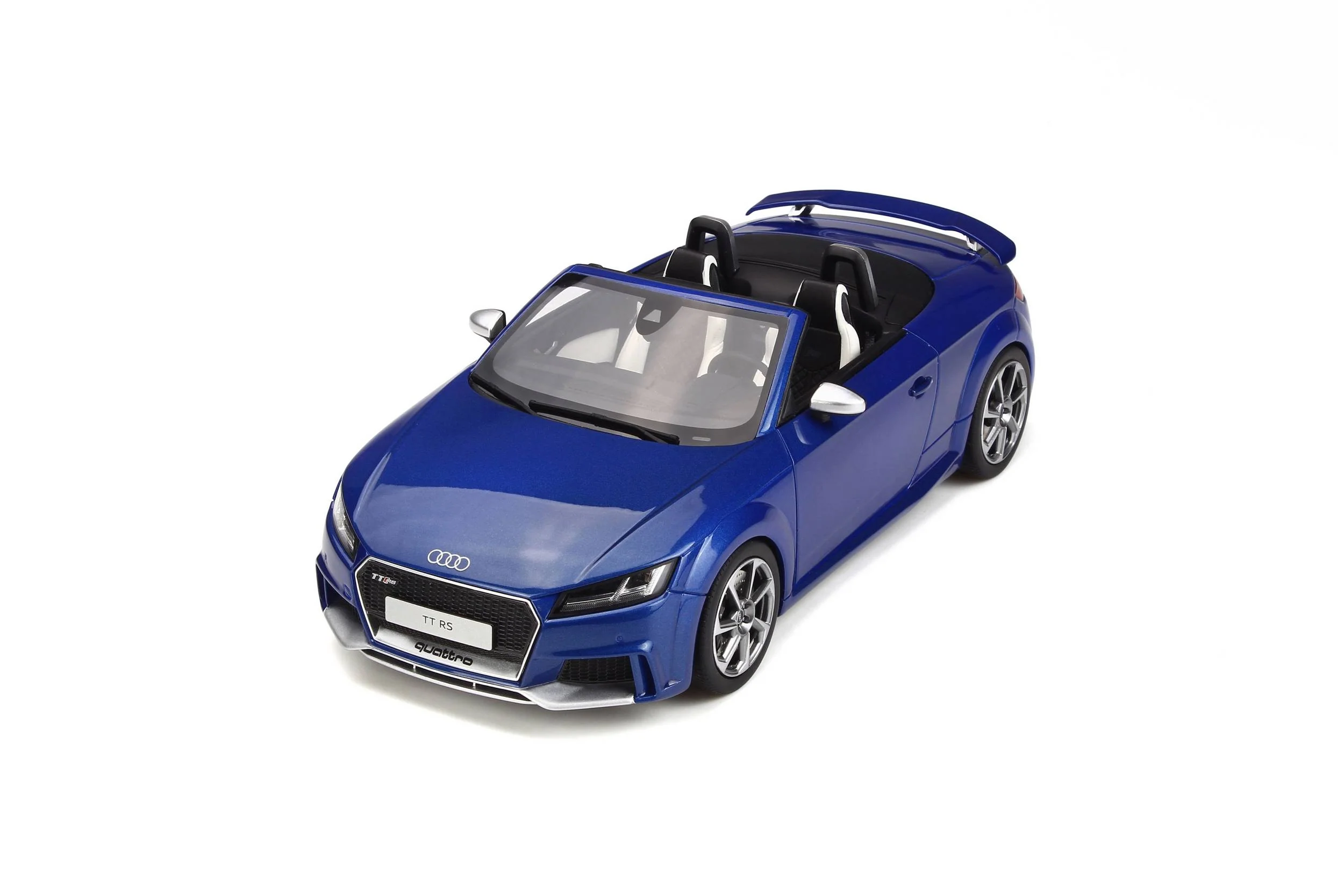 GT Spirit 2016 Audi TTRS 8S Roadster Sepang Blue 1:18 Resin - Image 6