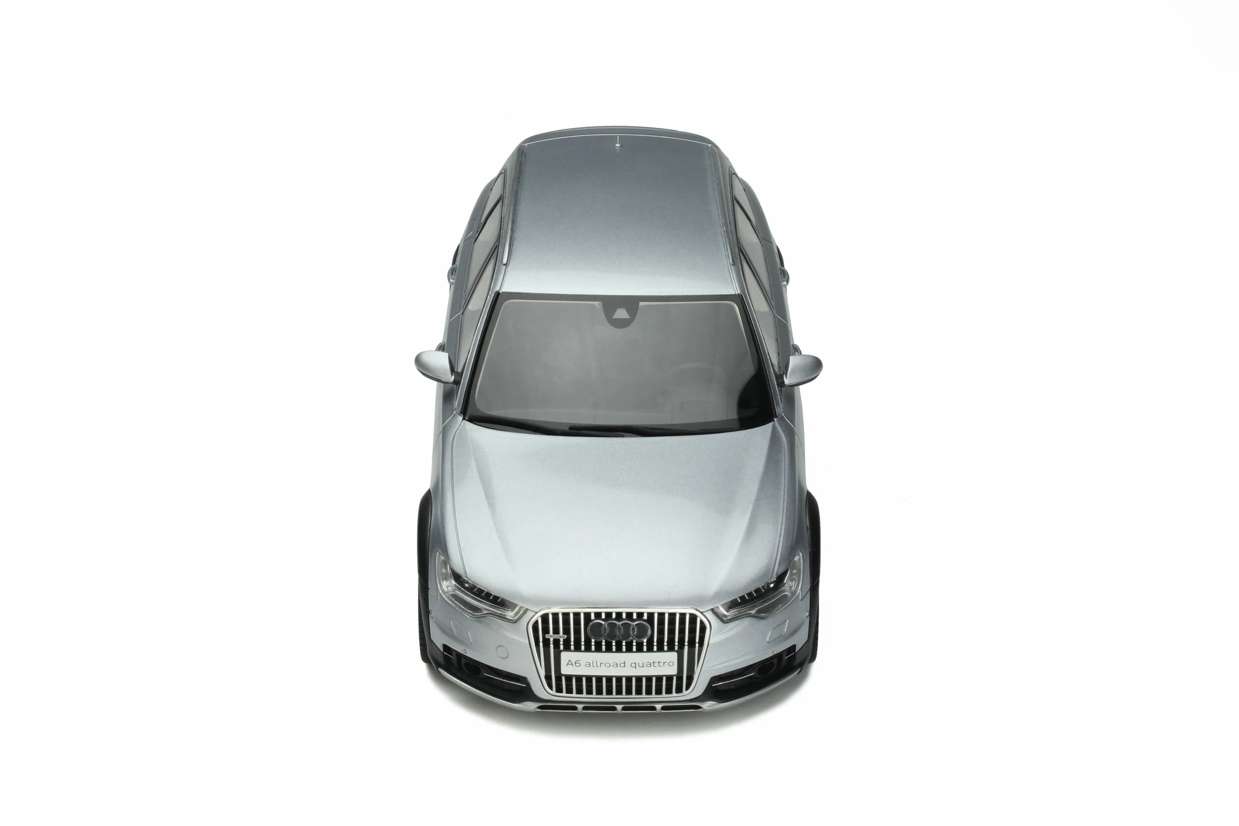 GT Spirit 2019 Audi A6 (C7) Allroad Quattro Avant Floret Silver Metallic 1:18 - Image 8