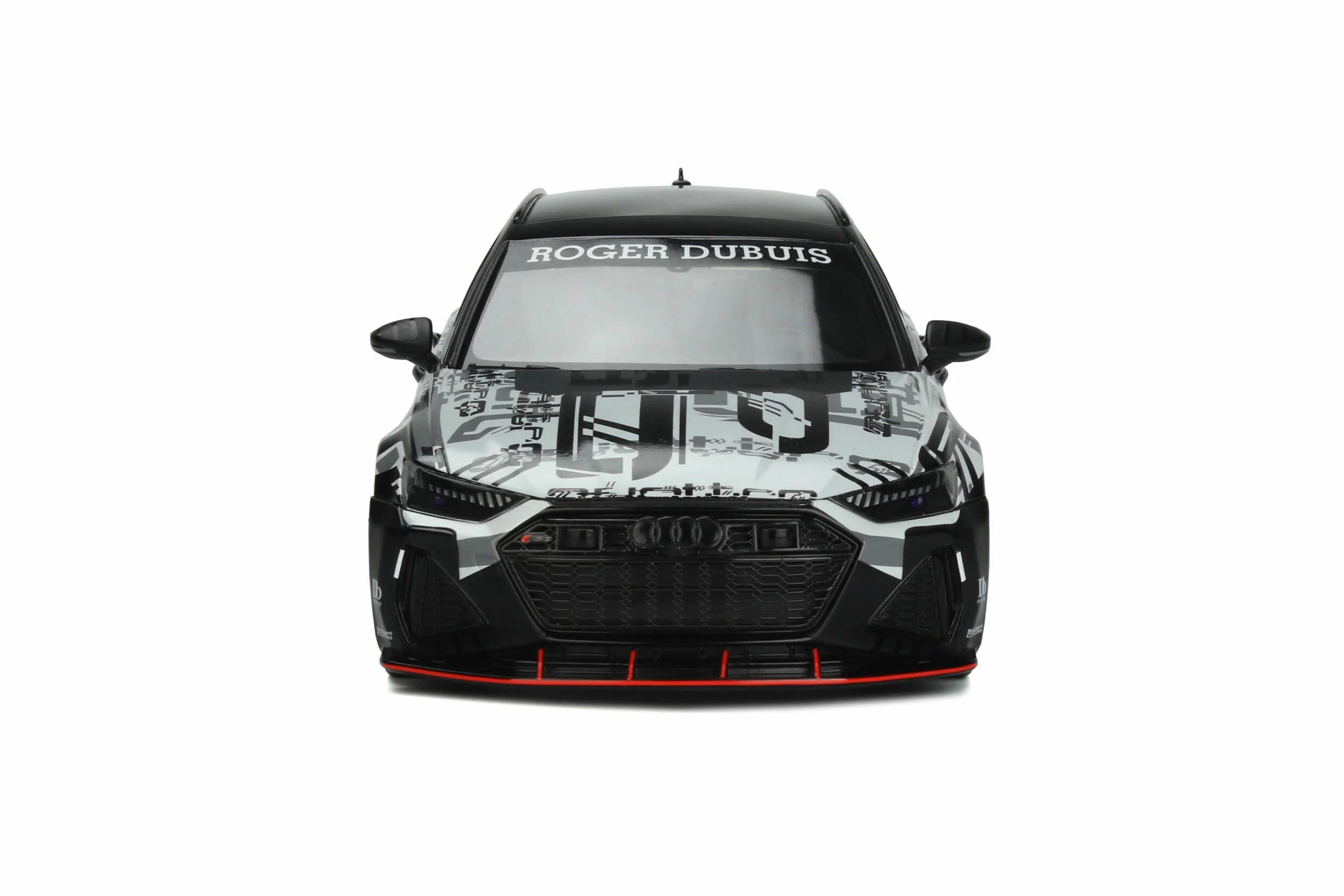GT Spirit 2020 Audi RS6 Avant C8 Jon Olsson's Leon Black & White Camo 1:18 Resin - Image 4