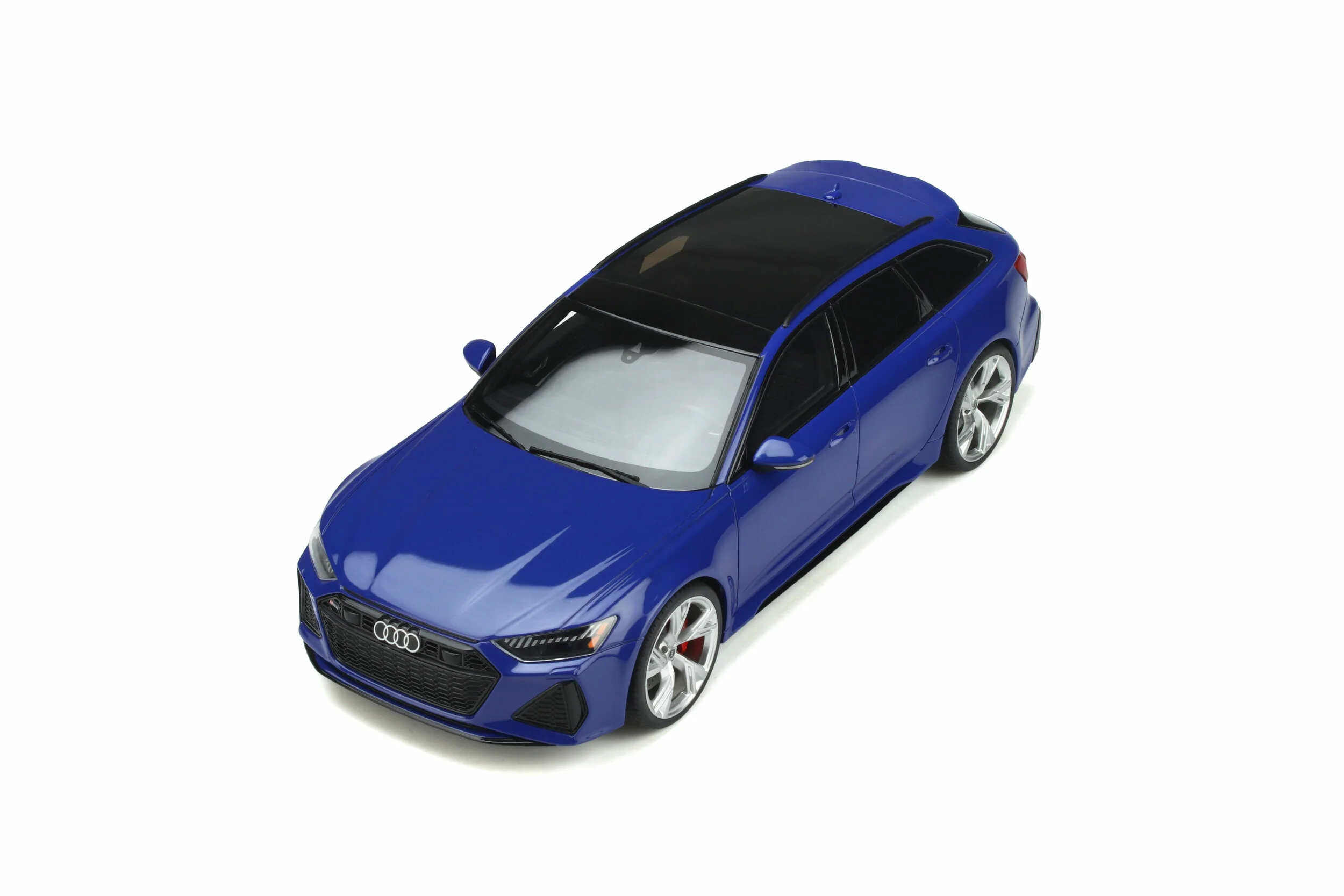 GT Spirit 2020 Audi RS6 Avant C8 Tribute Edition Nogaro Blue 1:18 Resin, LIMITED - Image 6