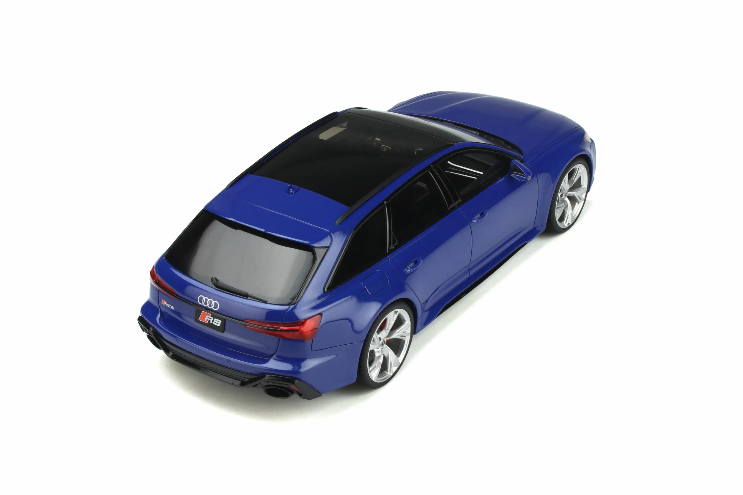 GT Spirit 2020 Audi RS6 Avant C8 Tribute Edition Nogaro Blue 1:18 Resin, LIMITED - Image 7