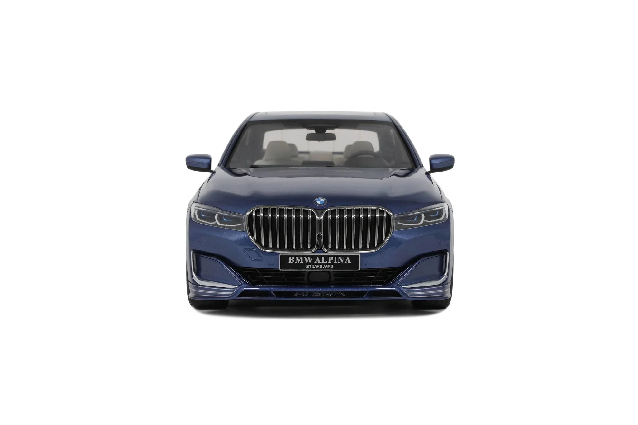 GT Spirit 2022 Alpina B7 Sedan 7 Series Blue 1:18 - Image 8