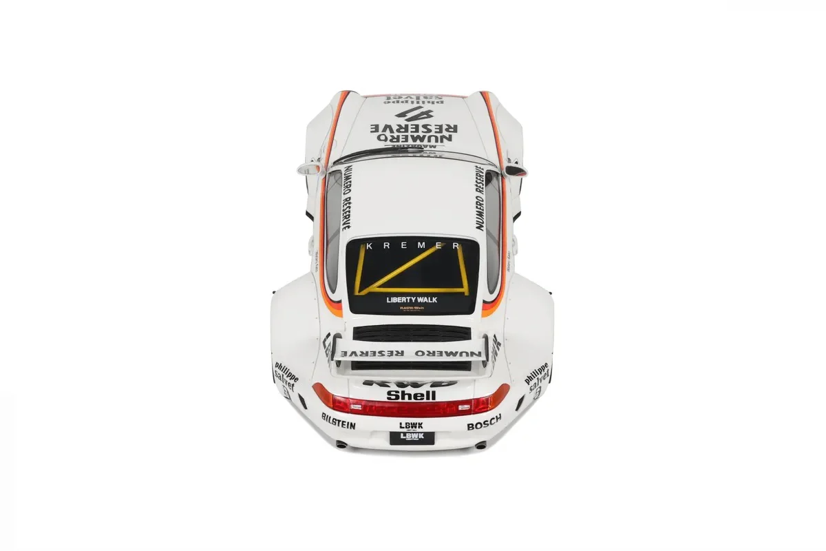 GT Spirit 2023 Porsche 911 993 RWB Bodykit Kato-San No 41 Racing 1:18 Resin - Image 7