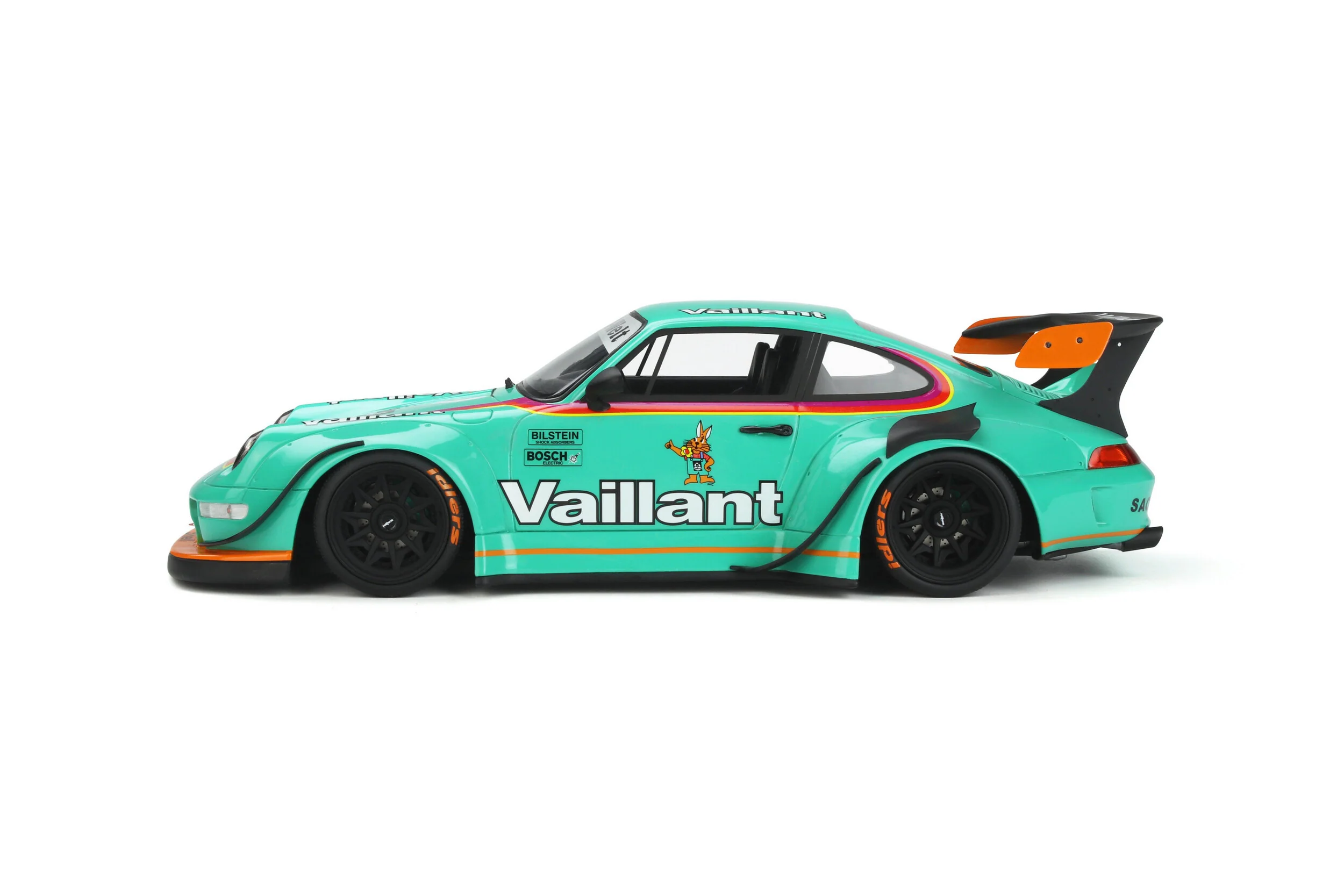 GT Spirit 2023 Porsche 911 993 RWB Bodykit Vaillant Green 1:18 Resin - Image 3