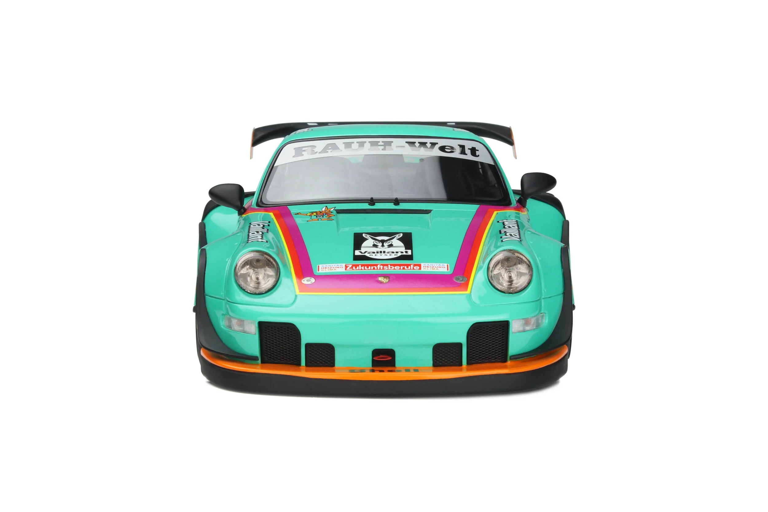 GT Spirit 2023 Porsche 911 993 RWB Bodykit Vaillant Green 1:18 Resin - Image 4