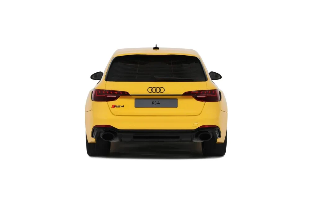 GT Spirit 2024 Audi RS4 Avant B9 25th Anniversary Yellow 1:18 - Image 5