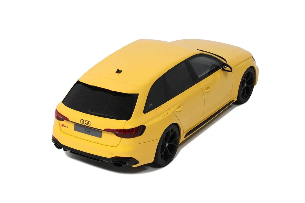GT Spirit 2024 Audi RS4 Avant B9 25th Anniversary Yellow 1:18 - Image 7