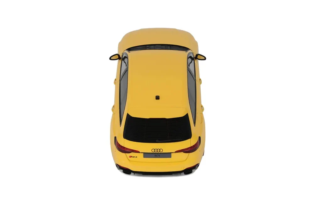 GT Spirit 2024 Audi RS4 Avant B9 25th Anniversary Yellow 1:18 - Image 9