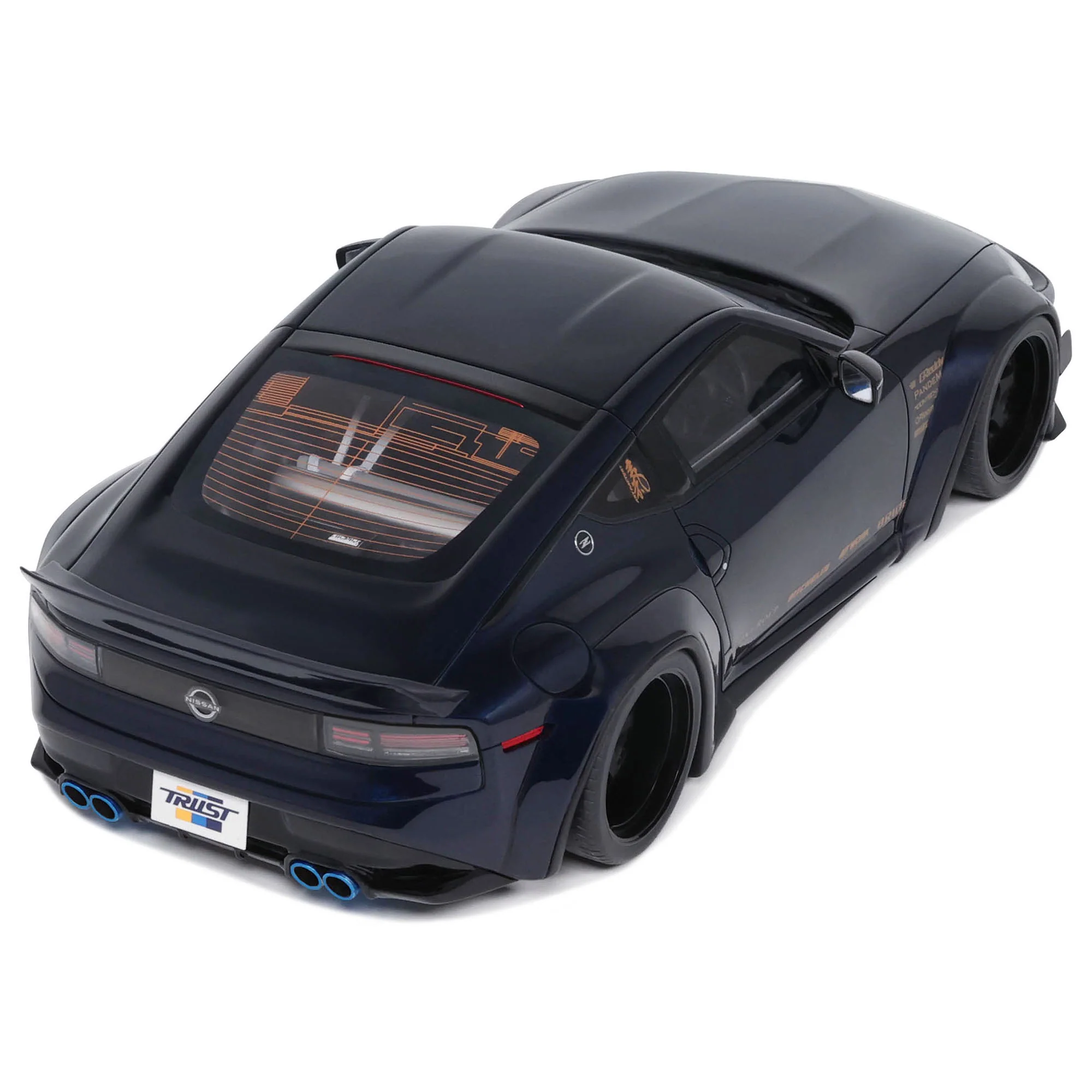 GT Spirit 2024 Nissan 400 Z Pandem Edition Midnight Blue 1:18 - Image 11