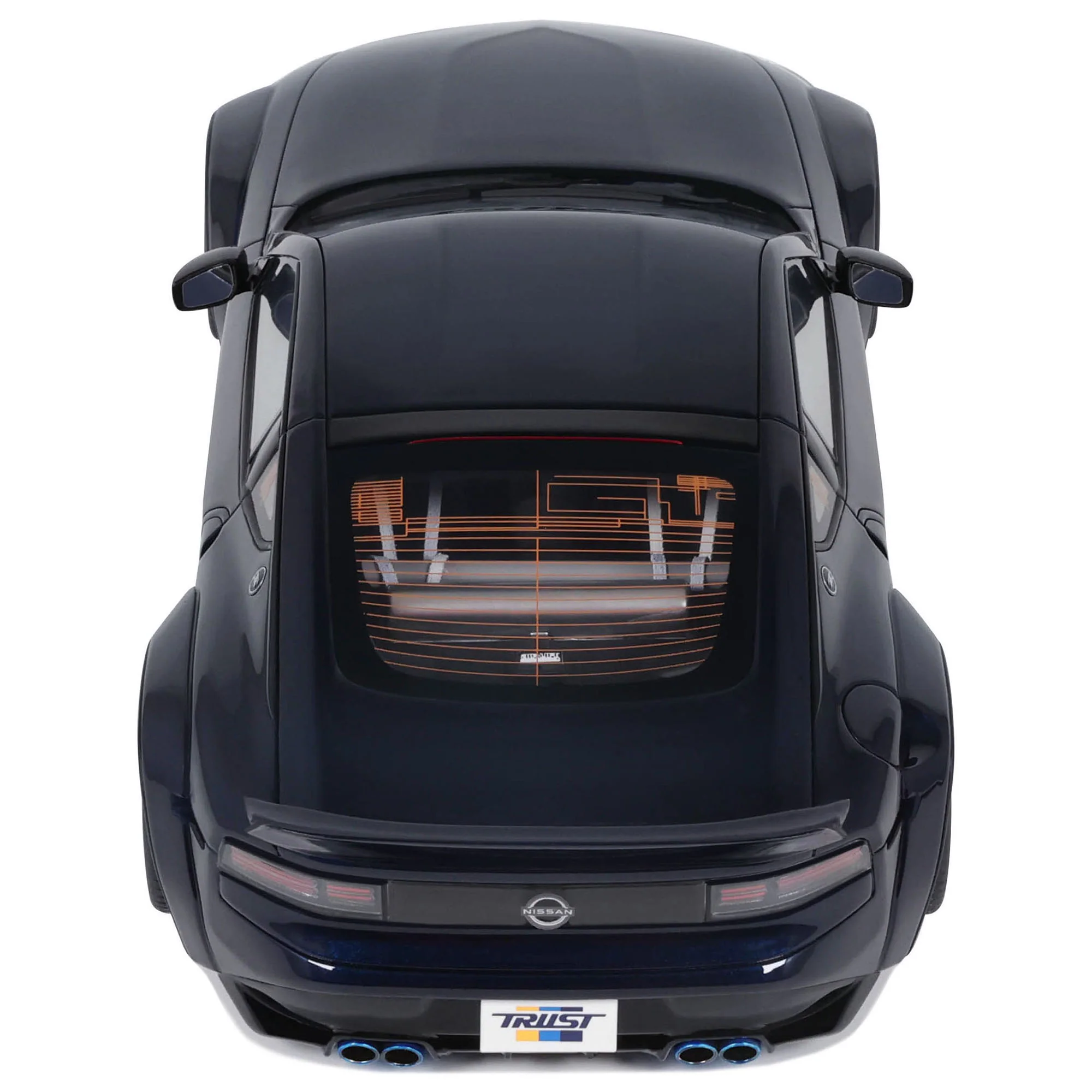GT Spirit 2024 Nissan 400 Z Pandem Edition Midnight Blue 1:18 - Image 13