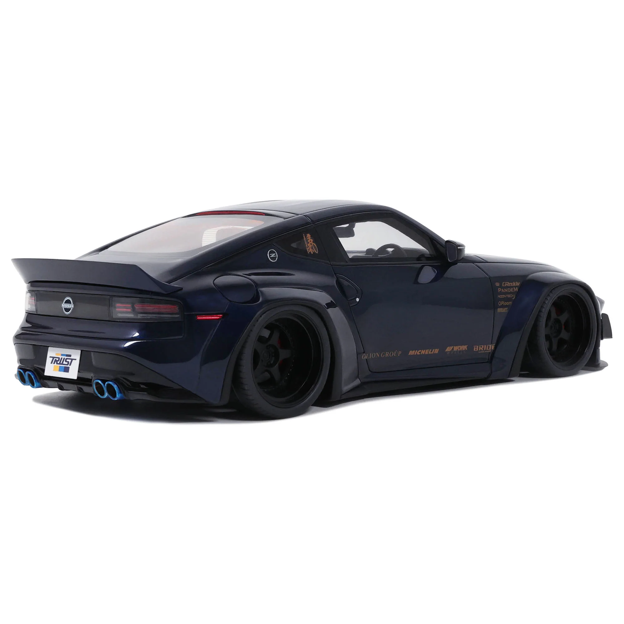 GT Spirit 2024 Nissan 400 Z Pandem Edition Midnight Blue 1:18 - Image 6
