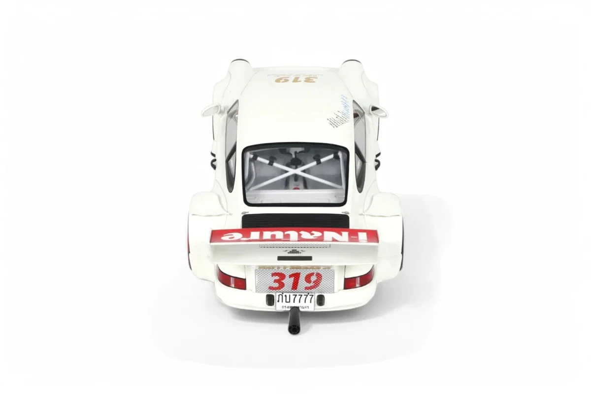 GT Spirit 2024 Porsche 911 964 RWB Natty Dread Jr White 1:18 - Image 13