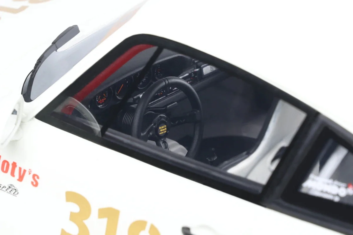 GT Spirit 2024 Porsche 911 964 RWB Natty Dread Jr White 1:18 - Image 15