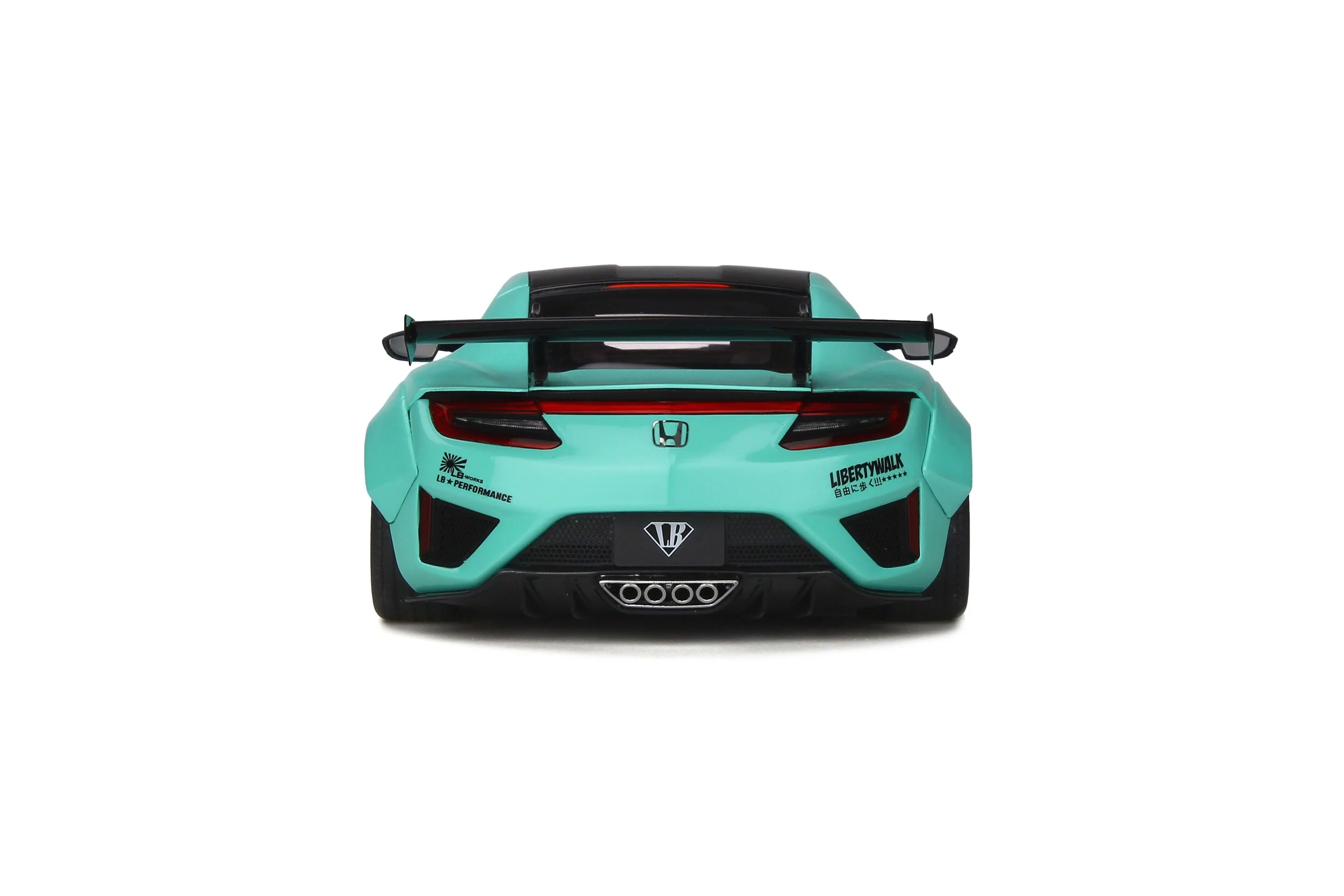 GT Spirit Honda NSX RHD by LB Works Tiffany Blue 1:18 Resin, SEALED - Image 5