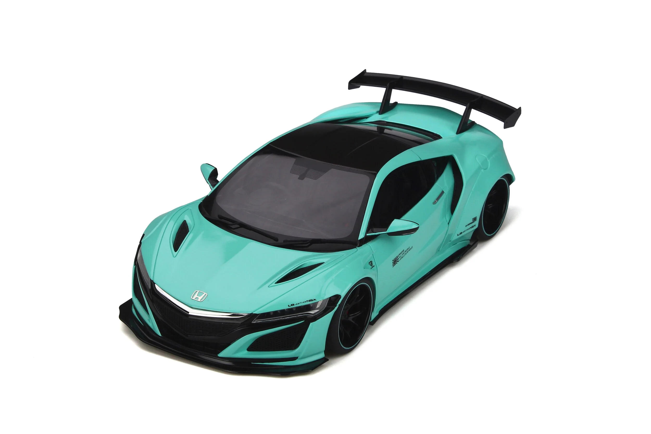 GT Spirit Honda NSX RHD by LB Works Tiffany Blue 1:18 Resin, SEALED - Image 6
