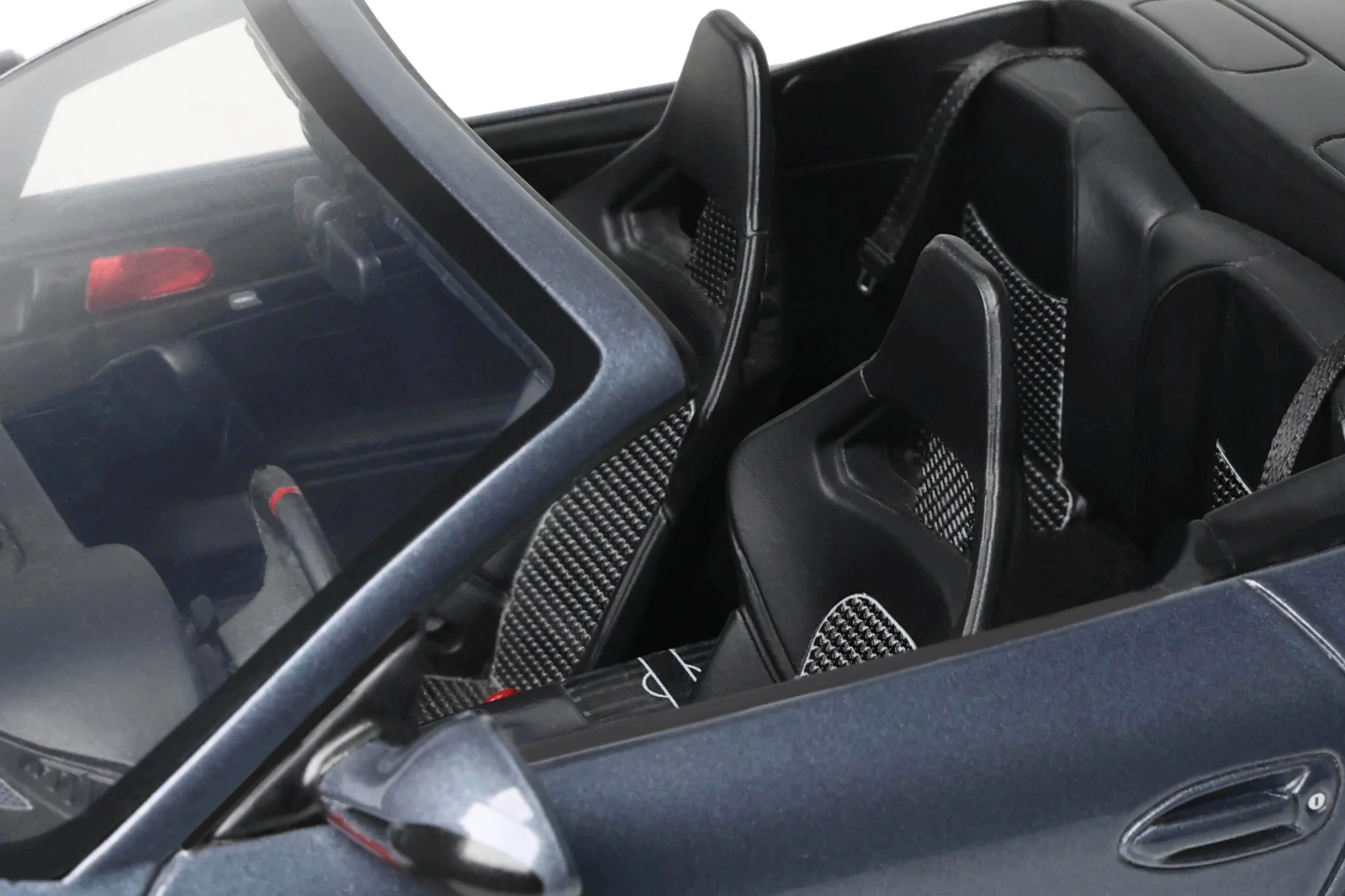 GT Spirit 2016 Porsche 911 997 Cabriolet LB Works Grey w/ Red Wheels 1:18 - Image 9