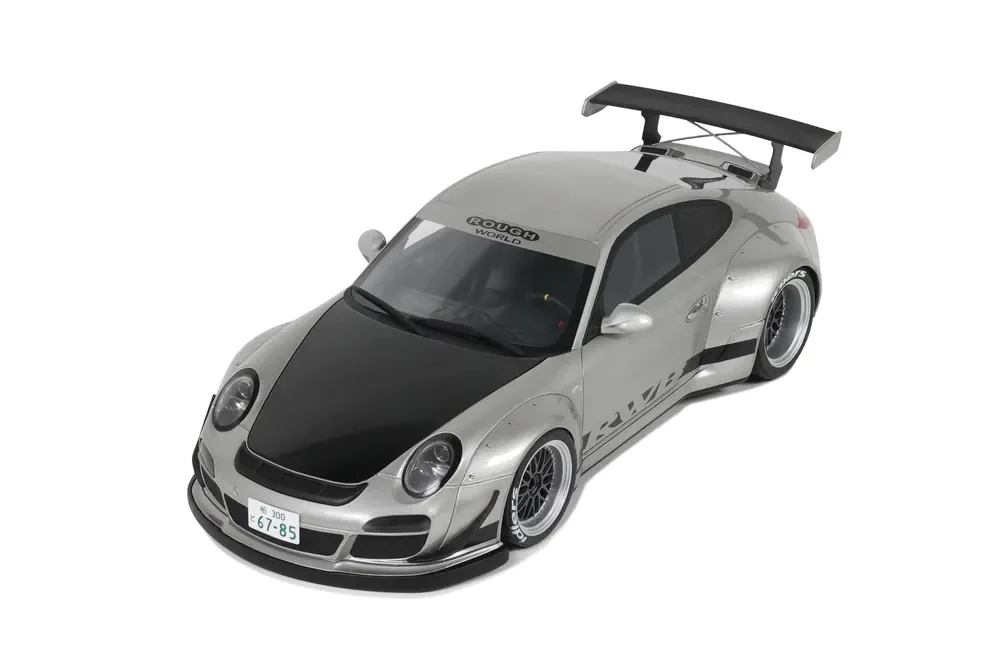 GT Spirit Porsche 911 997 RWB Abu Dhabi 2024 Silver 1:18 - Image 10