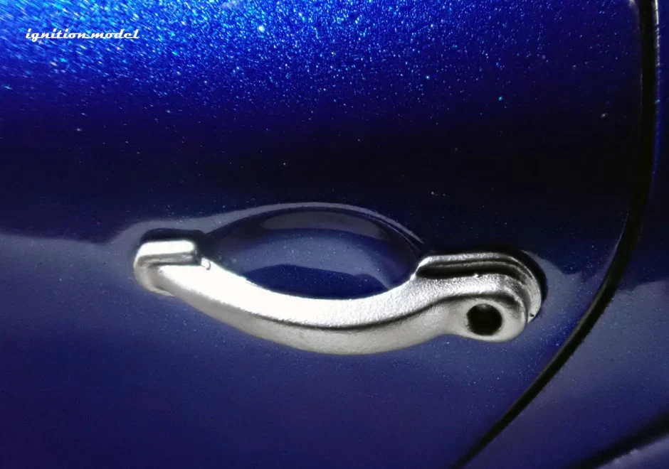 Ignition-Model Porsche 911 964 RWB w/ Whale Tail, Blue Metallic w/ Black Work Wheels 1:18 - Image 28