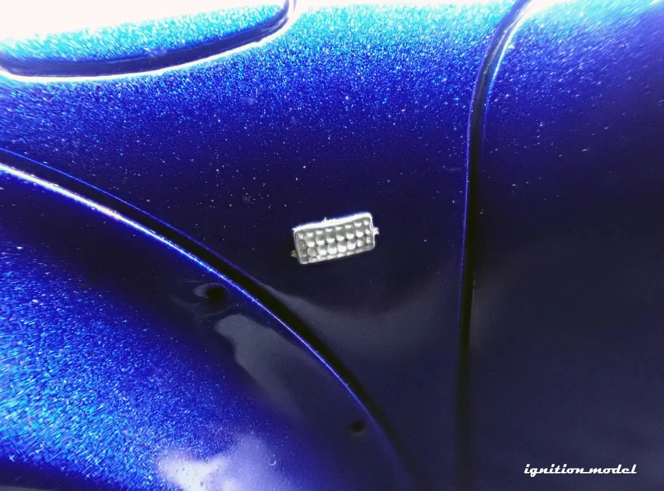 Ignition-Model Porsche 911 964 RWB w/ Whale Tail, Blue Metallic w/ Black Work Wheels 1:18 - Image 32