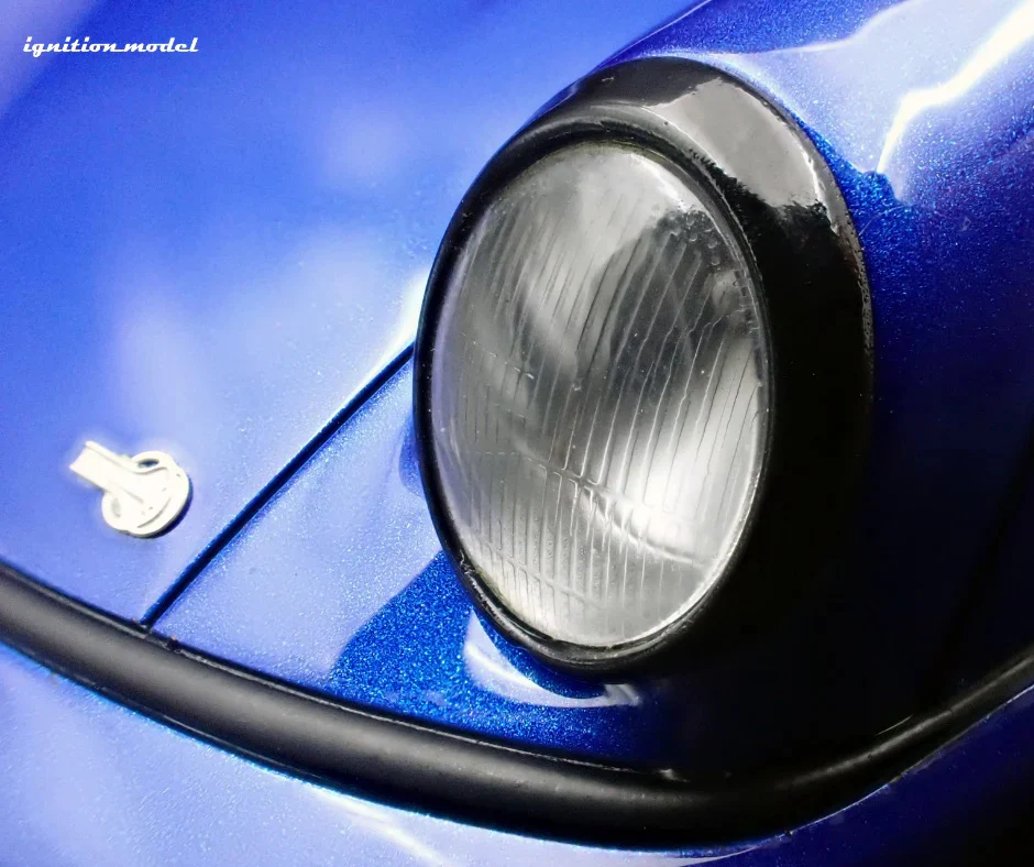 Ignition-Model Porsche 911 964 RWB w/ Whale Tail, Blue Metallic w/ Black Work Wheels 1:18 - Image 39