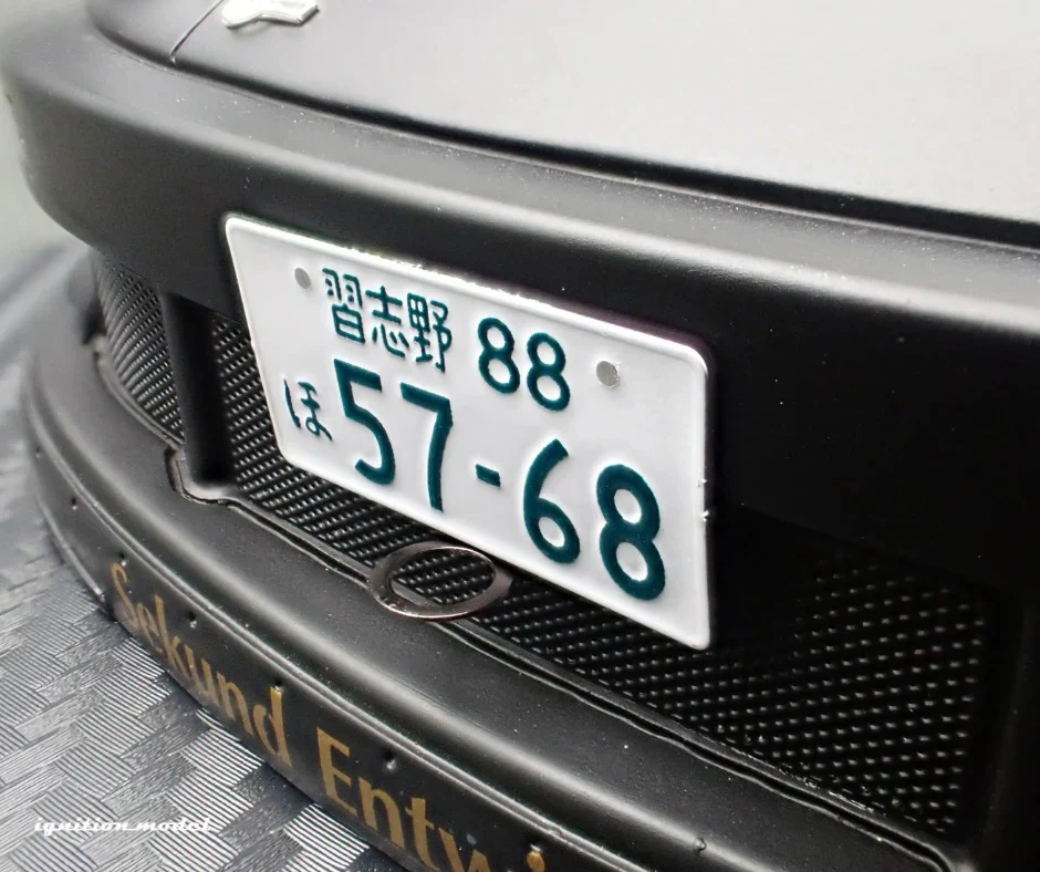 Ignition-Model Porsche 911 RWB 930 "Stella Artois" Matte Black 1:18 - Image 10